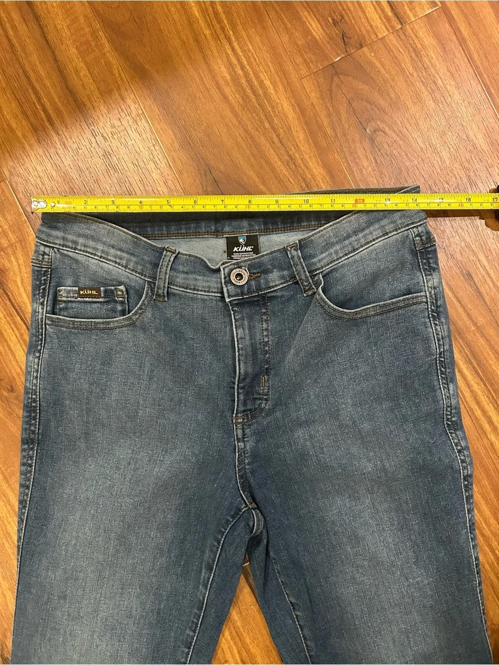 Kuhl Women's Blue Jeans 8 Denim Skinny Outdoors 5 Pocket